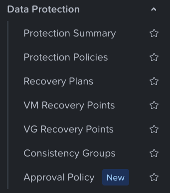 DR - Protection Policies