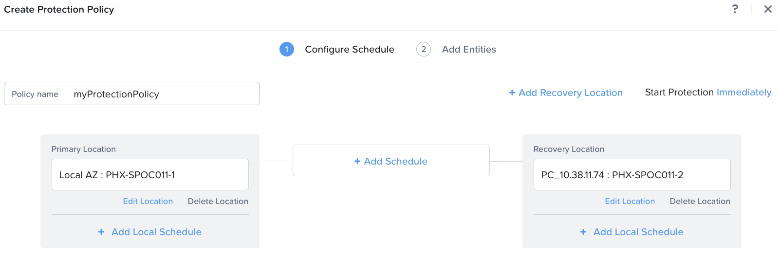 DR - Protection Policy Inputs